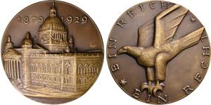 LEIPZIG, STADT   Bronzemedaillon 1929 ... 