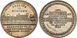 MÜNCHEN, STADT   Medaille 1854 (unsigniert) ... 