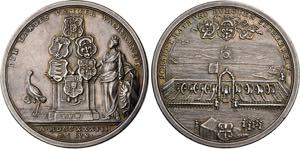 NÜRNBERG, FREIE REICHSSTADT   Medaille 1733 ... 