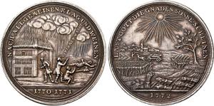 NÜRNBERG, FREIE REICHSSTADT   Medaille 1772 ... 