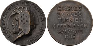 OFFENBACH, STADT   Bronzemedaille 1913 ... 