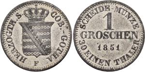 SACHSEN-COBURG-GOTHA, HERZOGTUM   Ernst II. ... 