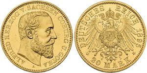 REICHSGOLDMÜNZEN, SACHSEN-COBURG-GOTHA, ... 