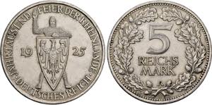 WEIMARER REPUBLIK   Berlin.5 Reichsmark 1925 ... 