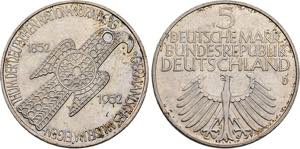 BUNDESREPUBLIK DEUTSCHLAND   5 Deutsche Mark ... 