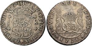 BOLIVIEN   Carlos III. 1759-1788, Potosi.8 ... 