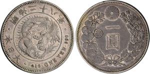 JAPAN   Mutsuhito. 1867-1912, 1 Yen o.J. ... 