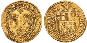 SPANIEN   Fernando V e Isabel I. 1469-1504, ... 