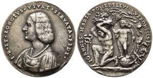 ITALIEN  Große Medaille o.J. (um 1500; ... 