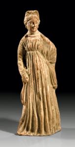 OBJEKTE AUS TON    Statuette einer ... 