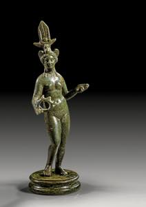 OBJEKTE AUS METALL    Statuette der ... 