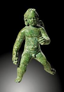 OBJEKTE AUS METALL    Erosstatuette. ... 