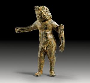 OBJEKTE AUS METALL    Erosstatuette. ... 