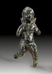 OBJEKTE AUS METALL    Erosstatuette. ... 