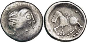 Tetradrachme. Typ Sattelkopfpferd. ... 