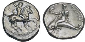 Didrachme. 302-281 oder später. Reiter r. ... 