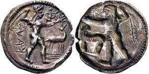 Stater. 530-475. KAV Apollo steht r. mit ... 