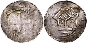 Pfennig o.J. (ca. 990 - 1000). Sog. Otto - ... 