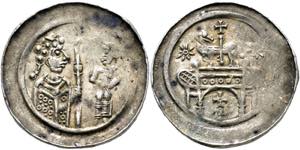 Anonyme Prägungen, Pfennig o.J. Brustbild ... 