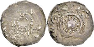 Albert I. 1158-1184, Pfennig o.J. Stehender ... 