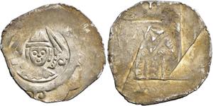Otto II. von Berg. 1184-1220, Dünnpfennig ... 