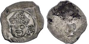 Peter von Schaumburg. 1424-1469, Pfennig ... 