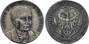 Versilb. Bronzemedaille 1912 (Prägung ... 