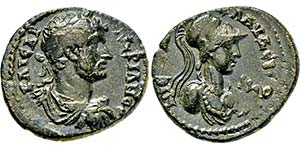 HADRIANUS. 117-138, Lykaonien, ... 