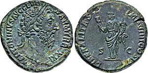MARCUS AURELIUS. 161-180, Sesterz. ... 