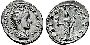 GORDIANUS III. 238-244, Lot Antoniniane. ... 