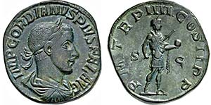 GORDIANUS III. 238-244, Sesterz. ... 