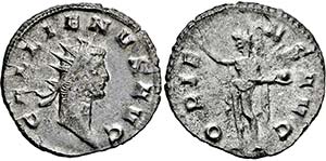 GALLIENUS. 253-268, Mediolanum.Antoninian. ... 