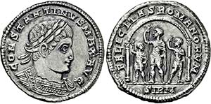 CONSTANTINUS I. MAGNUS. 307-337, ... 