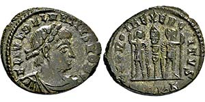 DELMATIUS. 335-337, Cyzicus.Kleinfollis. ... 