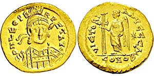 LEO I. 457-474, Constantinopel. Offizin ... 