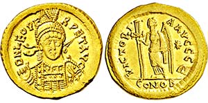 LEO I. 457-474, Constantinopel. Offizin ... 