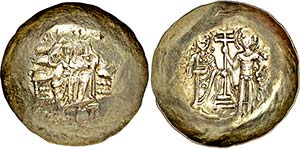 JOHANNES II. COMNENUS. 1118-1143, El-Aspron ... 