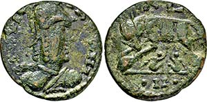 ANONYM. 494-534, Rom oder Ravenna.AE-25 mm. ... 