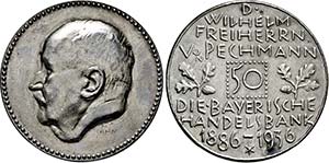 MÜNCHEN, STADT   - Medaille 1936 (Stempel ... 
