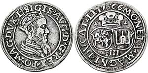 Sigismund II. August von Polen. 1548-1572, 4 ... 