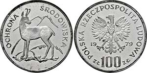 Volksrepublik. 1945-1989, 100 Zlotych 1977 ... 