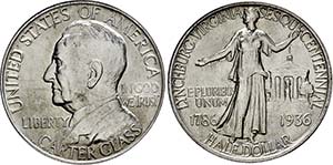 Philadelphia.Half Dollar 1936 (Stempel von ... 
