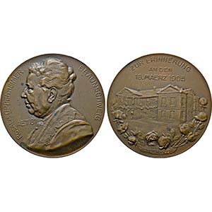 BRAUNSCHWEIG, STADT   - Bronzemedaille 1905 ... 