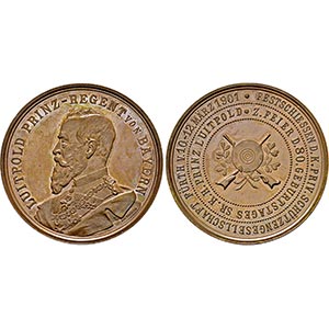 FÜRTH, STADT   - Messing-Medaille 1869 IV. ... 