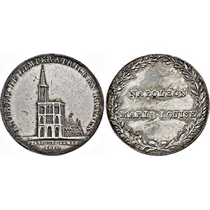 STRASSBURG, STADT   - Medaille 1810 (Stempel ... 