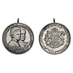 STUTTGART, STADT   - Medaille 1889 ... 