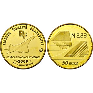 FRANKREICH   - V. République., 50 Euro 2009 ... 