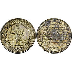 NIEDERLANDE-GRONINGEN,STAD   - Medaille 1694 ... 