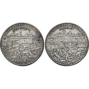 NIEDERLANDE-LEYDEN, STAD   - Medaille 1574 ... 