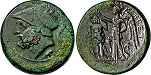 Lot Bronzen. 2. Hälfte 3. Jh v. Chr. ... 
